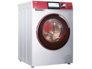 海尔XQG70-B1228 7公斤全自动滚筒洗衣机 红色魅力与五金件细节解析